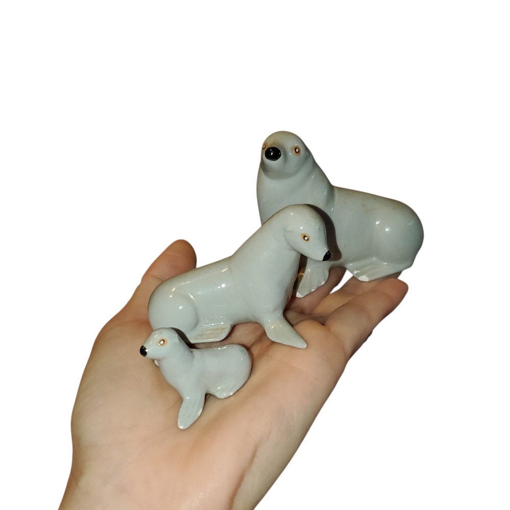 Vintage Seal Figurines